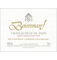 Étiquette de Boisrenard - Rouge