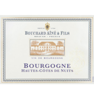 Étiquette de Bouchard Aîné et Fils - Bourgogne Hautes-Côtes de Nuits