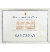 Étiquette de Bouchard Aîné et Fils - Santenay