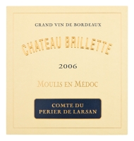 Étiquette de Château Brillette 