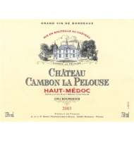 Étiquette de Château Cambon la Pelouse 