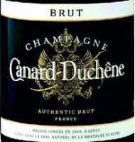 tiquette de Canard-Duchne - Authentic Brut