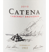 Étiquette de Catena - Cabernet Sauvignon
