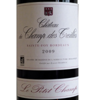 Étiquette de Château Champ des Treilles - Petit Champ 