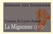 tiquette de Domaine des Chesnaies - La Mignone 