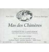 tiquette de Mas des Chimres - Coteaux du Languedoc 