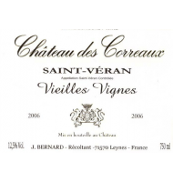 Étiquette de Château des Correaux - Saint-Véran Vieilles Vignes 