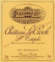 Étiquette de Château le Crock 