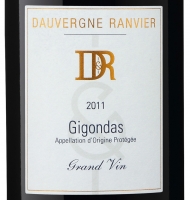 Étiquette de Dauvergne Ranvier - Gigondas - Grand Vin