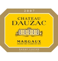 Étiquette de Château Dauzac 