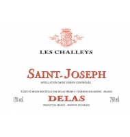 Étiquette de Delas - Les Challeys - Blanc