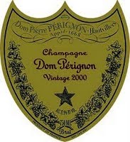 Étiquette de Dom Pérignon