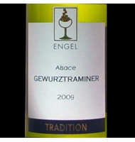 Étiquette de Domaine Engel - Gewurztraminer - Tradition 