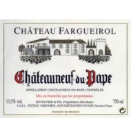 Étiquette de Château Fargueirol - Blanc 