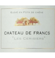 tiquette de Chteau de Francs - Les Cerisiers 