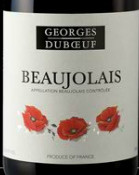 tiquette de Georges Duboeuf - Beaujolais