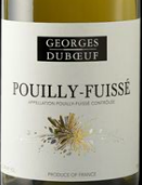 tiquette de Georges Duboeuf - Pouilly Fuiss