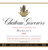 Étiquette de Château Giscours 