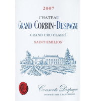Étiquette de Château Grand Corbin-Despagne 