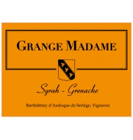 tiquette de Grange Madame - Rouge