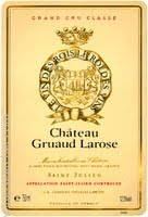 Étiquette de Château Gruaud Larose 