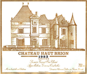 Étiquette de Château Haut-Brion - Rouge 