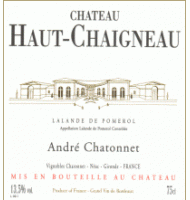 tiquette de Chteau Haut-Chaigneau 