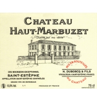 tiquette de Chteau Haut-Marbuzet 