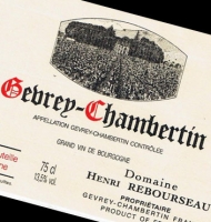 Étiquette de Domaine Henri Rebourseau - Gevrey-Chambertin 