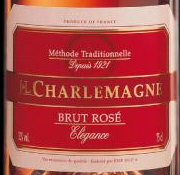 Étiquette de J&L Charlemagne - Brut Rosé