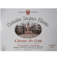 Étiquette de Domaine Jacques Etienne - Côteau du Gay 