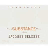 Étiquette de Jacques Selosse - Substance