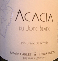 tiquette de Jonc Blanc - Acacia