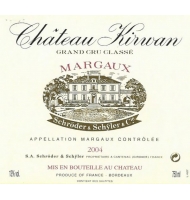 Étiquette de Château Kirwan 