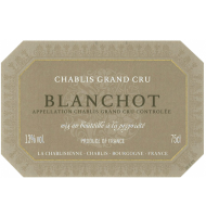 Étiquette de La Chablisienne - Blanchot