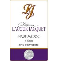 Étiquette de Château Lacour Jacquet 