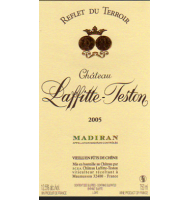Étiquette de Château Laffitte Teston - Reflet du Terroir 