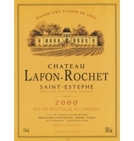 Étiquette de Château Lafon-Rochet 