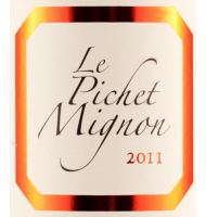 tiquette de Le Pichet Mignon - Rouge