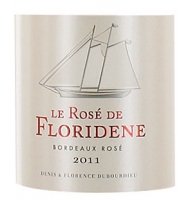 Étiquette de Le Rosé de Floridène