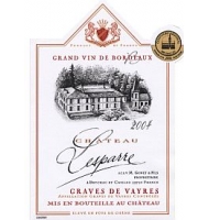 Étiquette de Château Lesparre - Cuvée Lesparre - Graves de vayres 