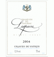 Étiquette de Château Lesparre - Grand Vin 