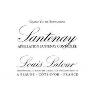 tiquette de Louis Latour - Santenay - Blanc