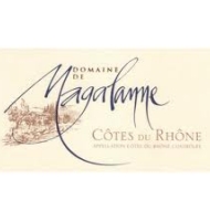 Étiquette de Domaine de Magalanne -  Côtes du Rhône Blanc 