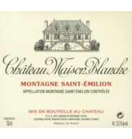 Étiquette de Château Maison blanche - Montagne Saint Émilion 