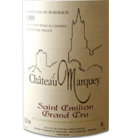 Étiquette de Château Marquey 