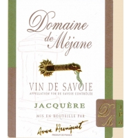 Étiquette de Domaine de Méjane - Jacquére 