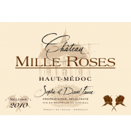 tiquette de Chteau Mille Roses 
