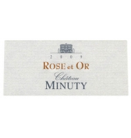 �tiquette de Ch�teau Minuty - Rose et Or 