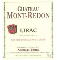 tiquette de Chteau Mont-Redon - Lirac - Rouge 